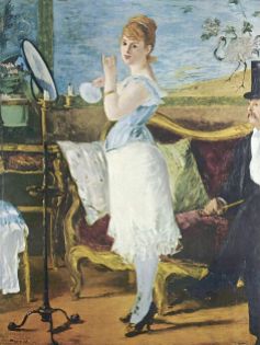 Henriette Hauser als Nana van Manet