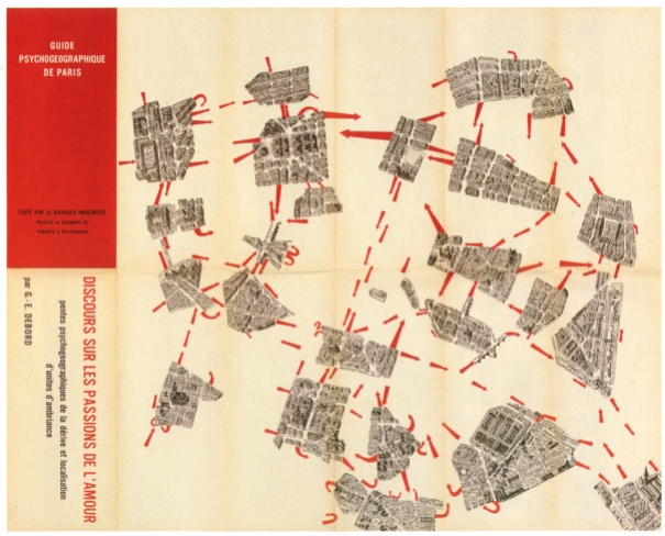 Guy Debord, Psychogeographic Guide of Paris, 1957