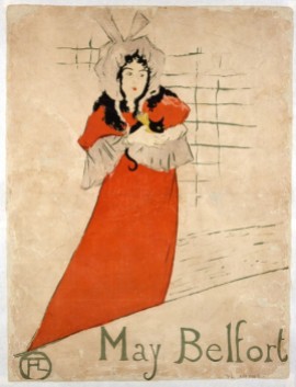 Lautrec, May Belfort, 1895